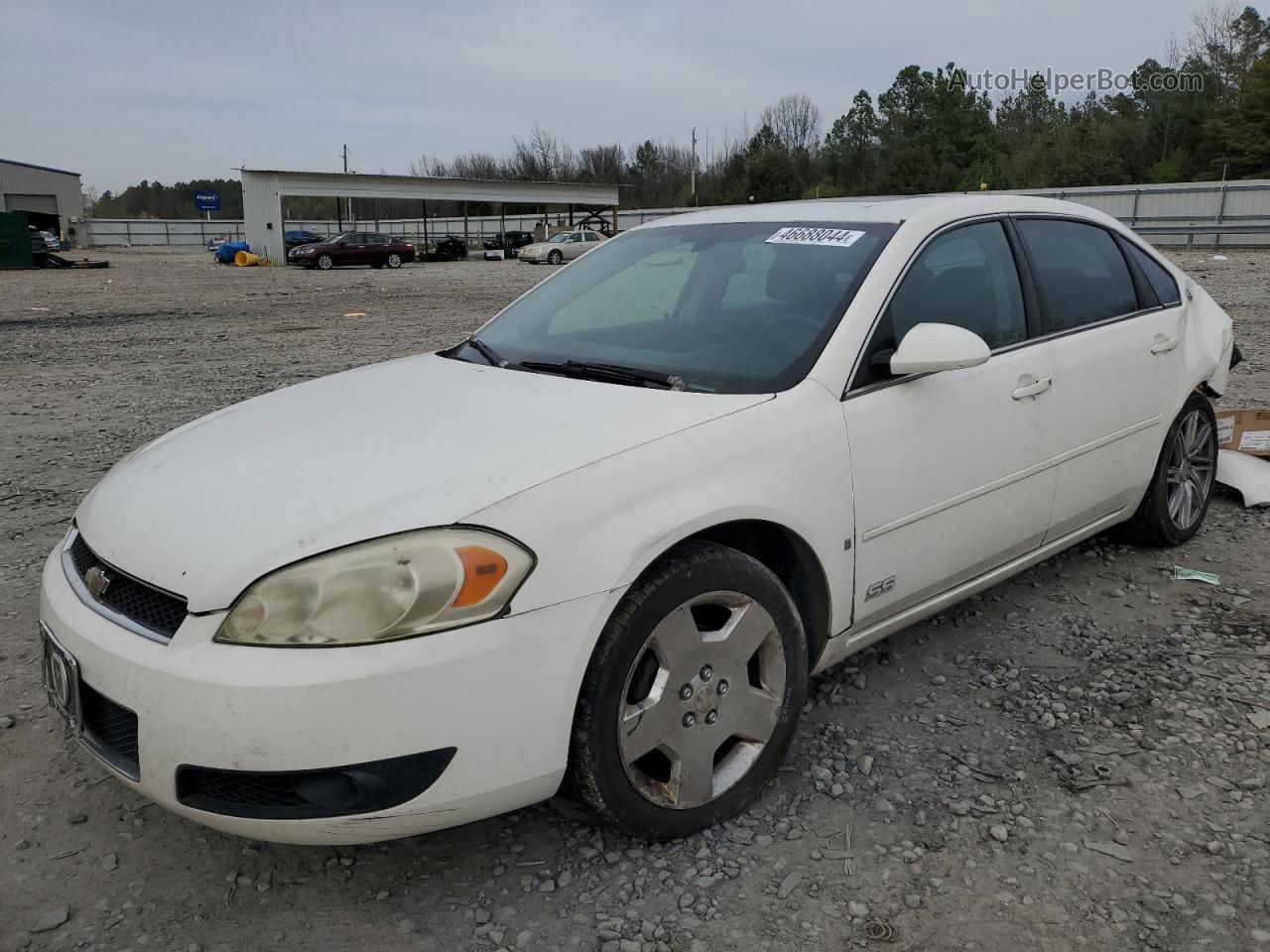 2006 Chevrolet Impala Super Sport White vin: 2G1WD58C969143885