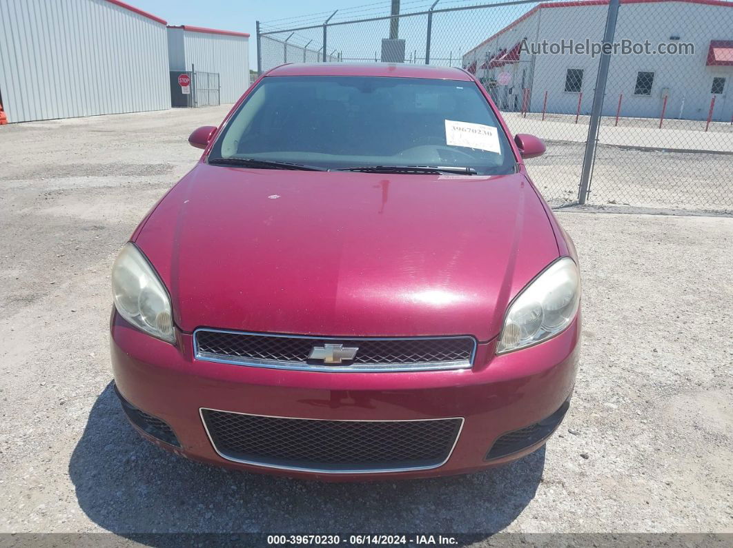 2006 Chevrolet Impala Ss Red vin: 2G1WD58C969226295