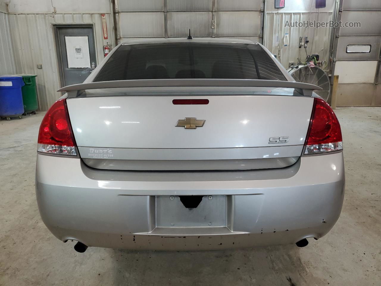 2006 Chevrolet Impala Super Sport Серый vin: 2G1WD58C969380117