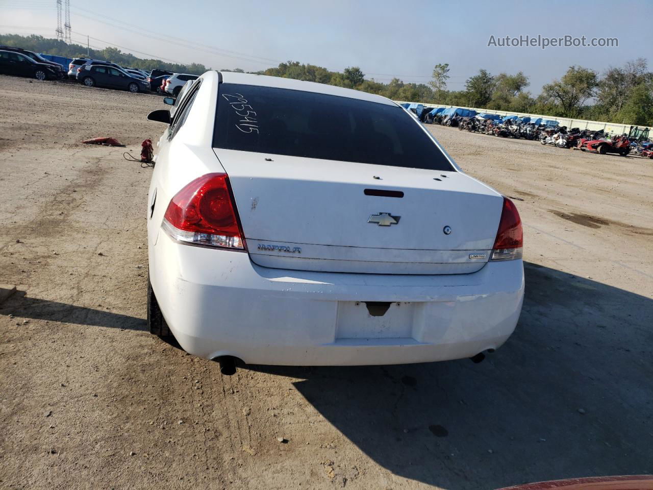 2016 Chevrolet Impala Limited Police White vin: 2G1WD5E32G1157678