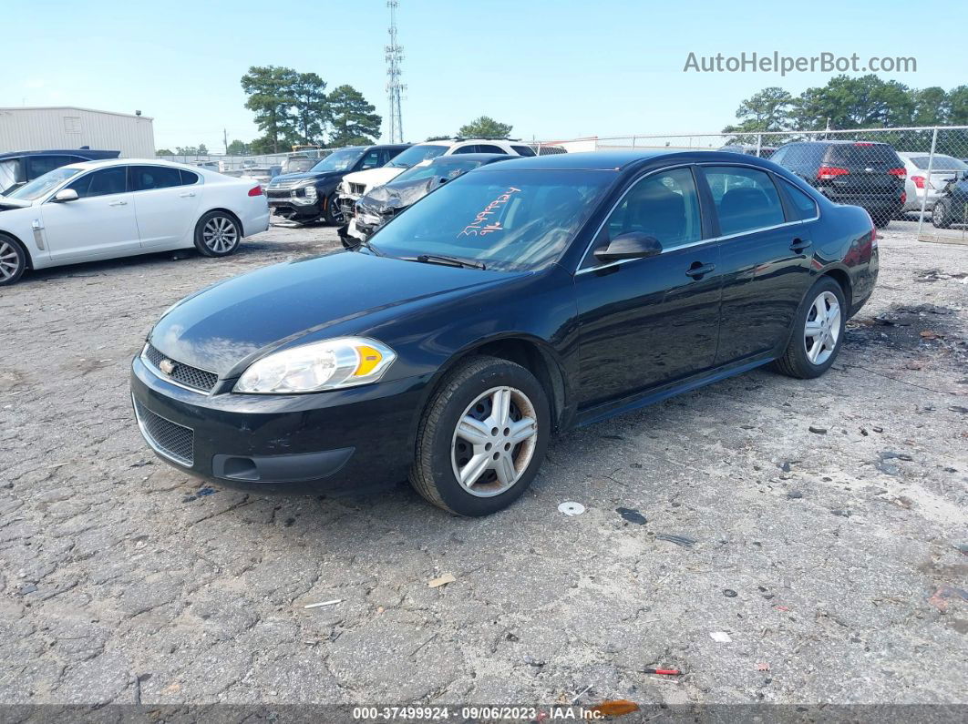 2014 Chevrolet Impala Limited Police Police Black vin: 2G1WD5E33E1182618