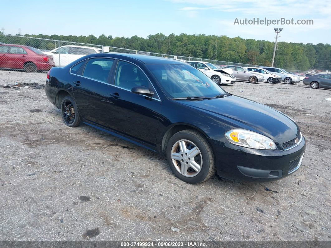 2014 Chevrolet Impala Limited Police Police Black vin: 2G1WD5E33E1182618