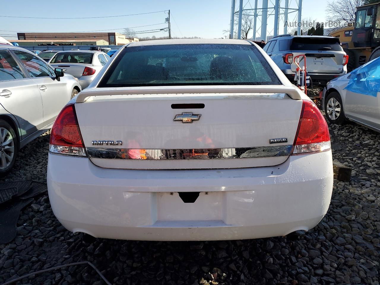 2016 Chevrolet Impala Limited Police White vin: 2G1WD5E36G1111853