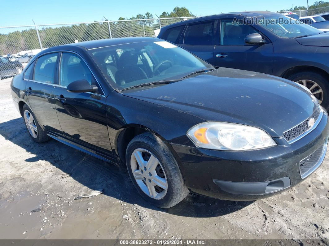 2014 Chevrolet Impala Limited Police Black vin: 2G1WD5E38E1182632