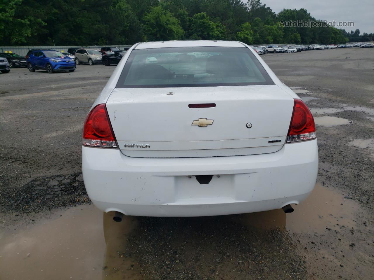 2016 Chevrolet Impala Limited Police White vin: 2G1WD5E39G1104329