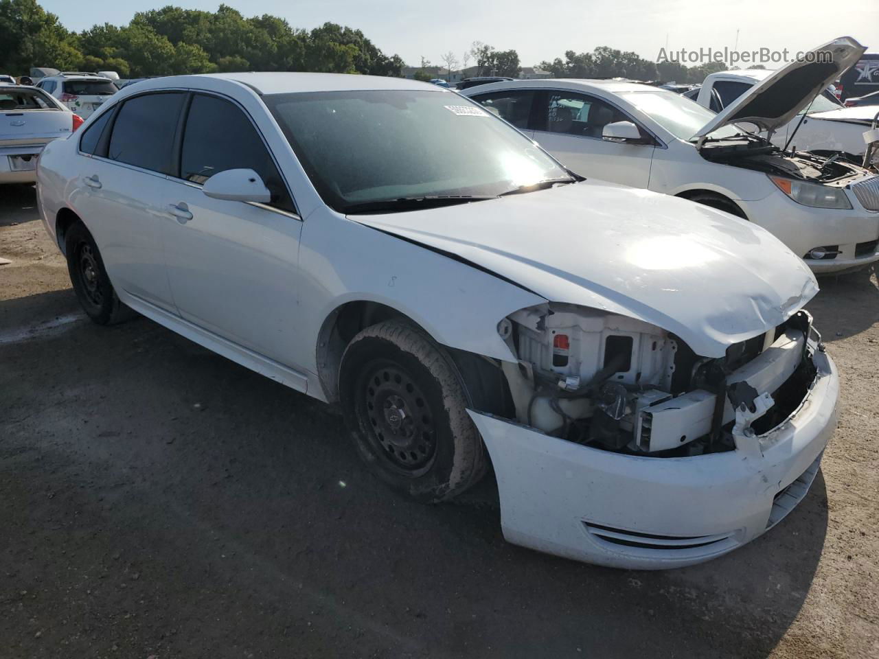 2011 Chevrolet Impala Police White vin: 2G1WD5EM4B1281873