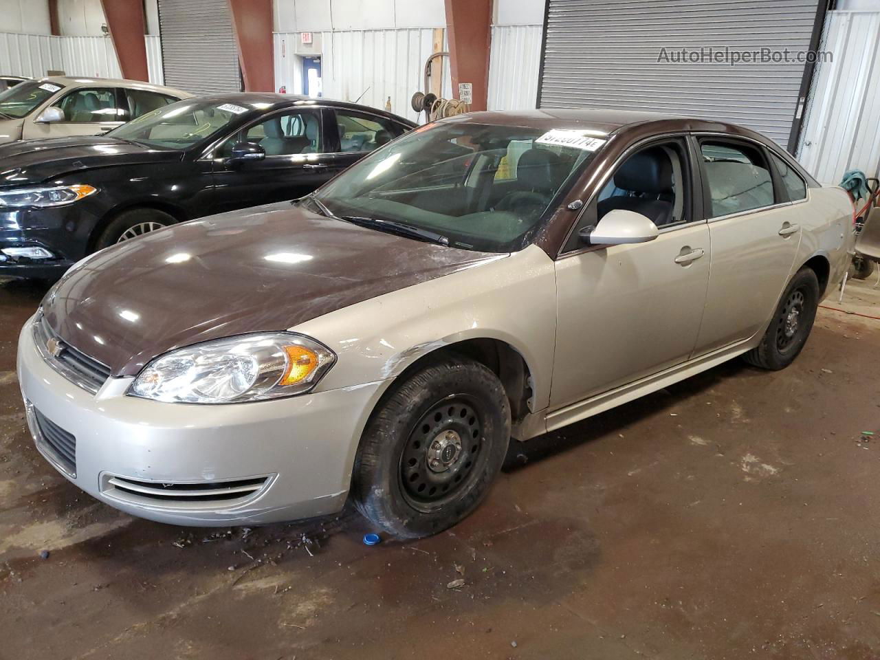 2011 Chevrolet Impala Police Beige vin: 2G1WD5EMXB1278346