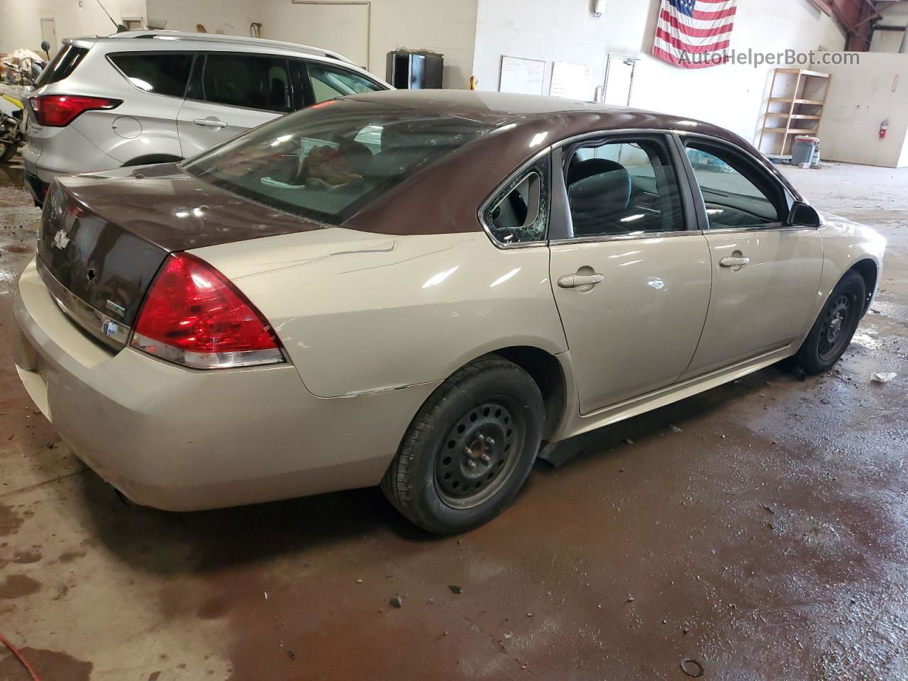 2011 Chevrolet Impala Police Beige vin: 2G1WD5EMXB1278346