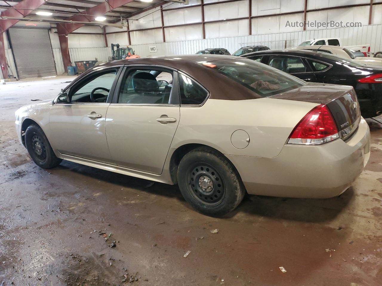 2011 Chevrolet Impala Police Beige vin: 2G1WD5EMXB1278346