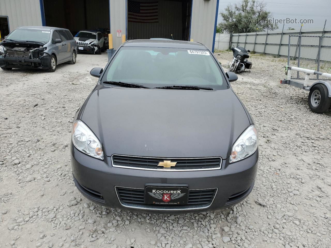 2011 Chevrolet Impala Ls Gray vin: 2G1WF5EK0B1209853