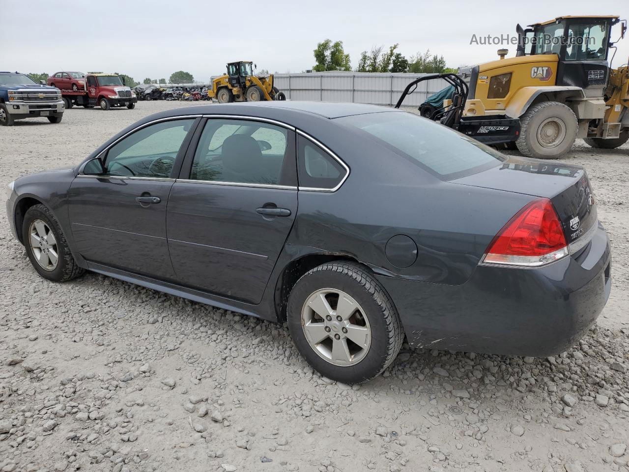 2011 Chevrolet Impala Ls Gray vin: 2G1WF5EK0B1209853