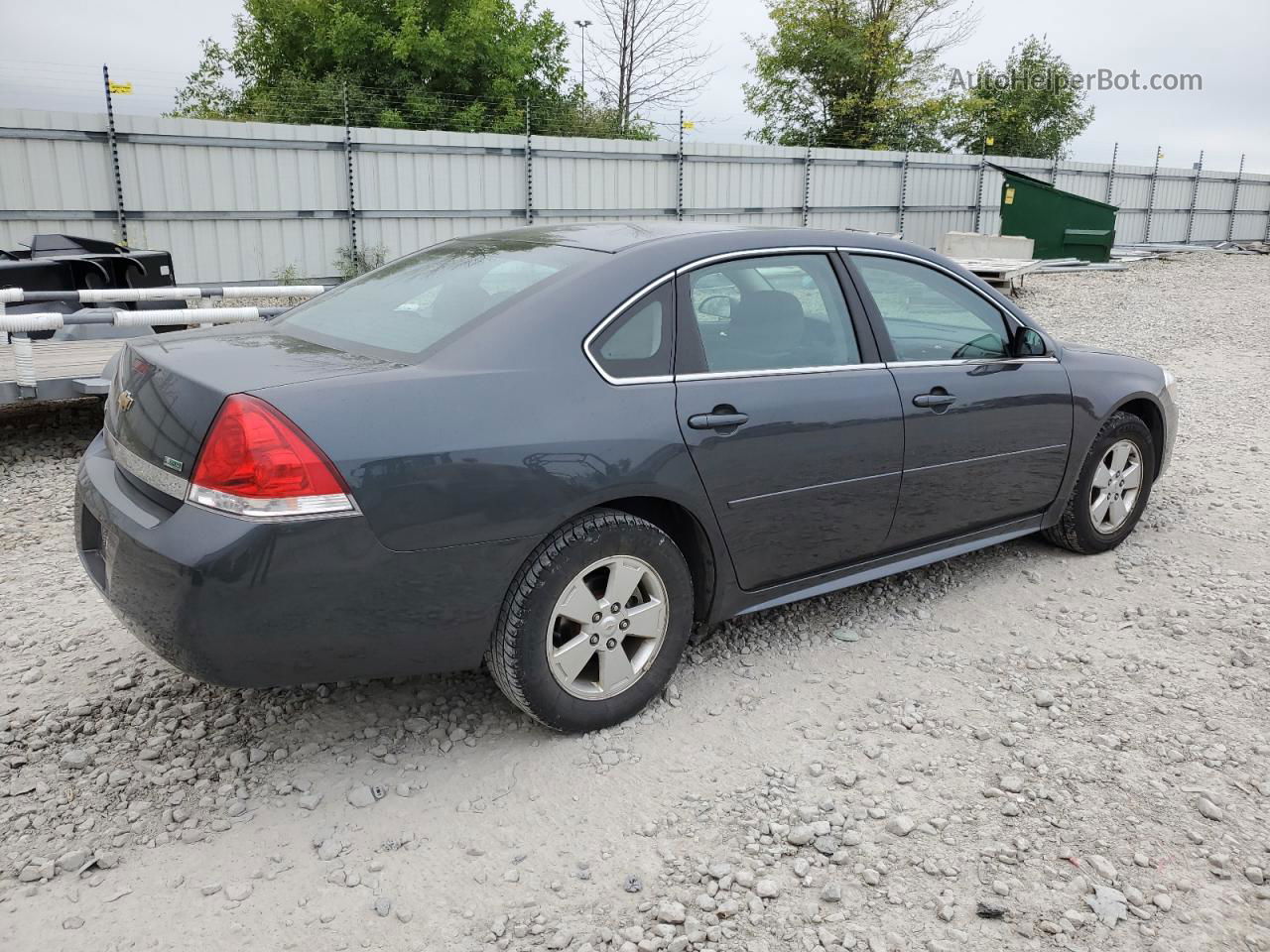 2011 Chevrolet Impala Ls Gray vin: 2G1WF5EK0B1209853