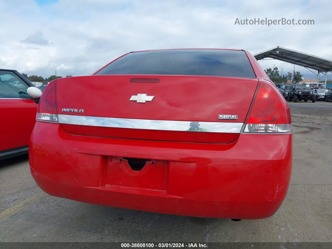 2011 Chevrolet Impala Ls Red vin: 2G1WF5EK1B1121992