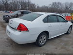 2011 Chevrolet Impala Ls White vin: 2G1WF5EK1B1139098