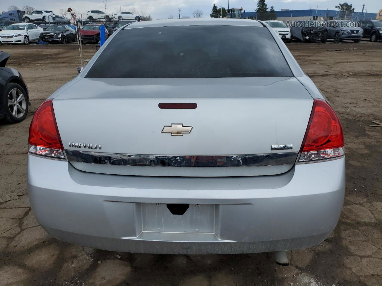 2011 Chevrolet Impala Ls Silver vin: 2G1WF5EK1B1237614