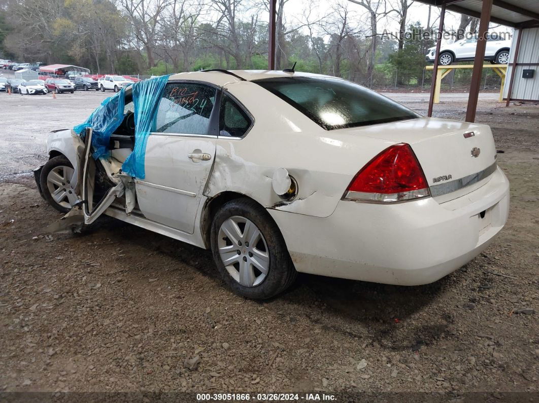 2011 Chevrolet Impala Ls Белый vin: 2G1WF5EK1B1285677