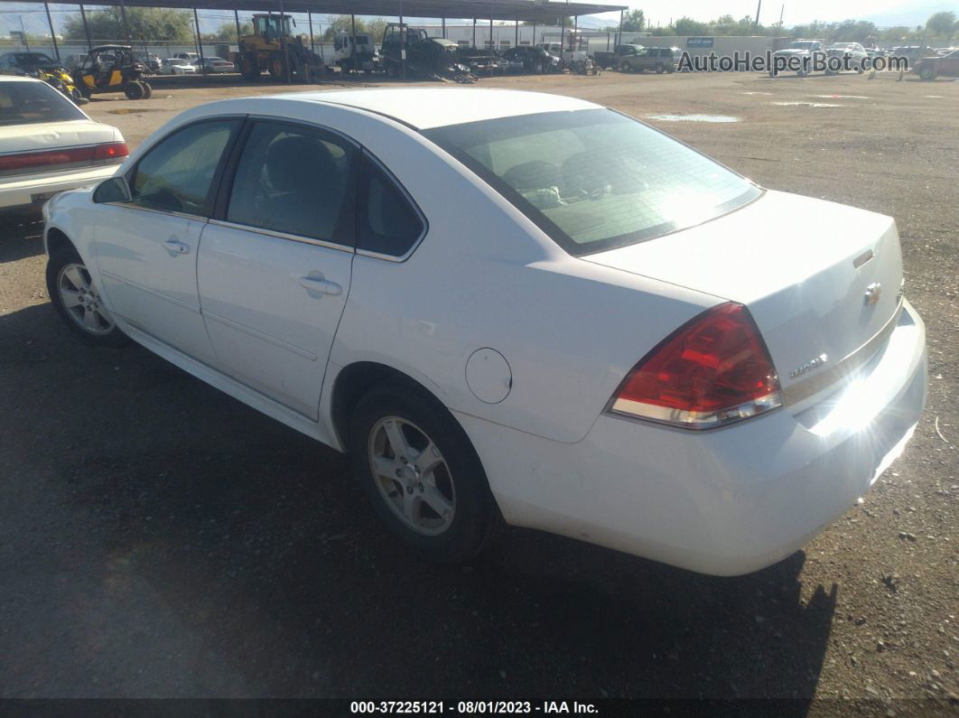 2011 Chevrolet Impala Ls Fleet White vin: 2G1WF5EK1B1309475