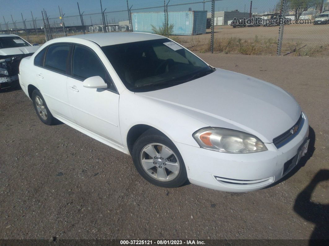 2011 Chevrolet Impala Ls Fleet White vin: 2G1WF5EK1B1309475