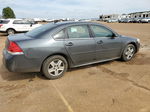 2011 Chevrolet Impala Ls Gray vin: 2G1WF5EK2B1188956