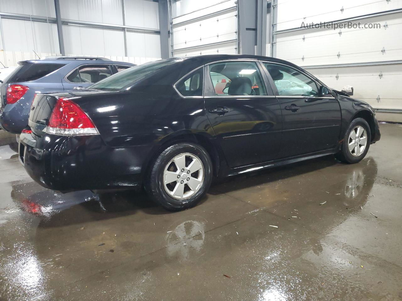 2011 Chevrolet Impala Ls Black vin: 2G1WF5EK3B1306240