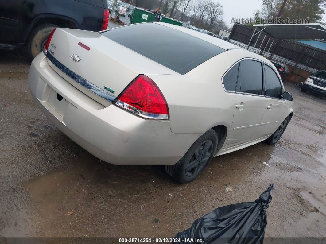 2011 Chevrolet Impala Ls Gold vin: 2G1WF5EK4B1157661