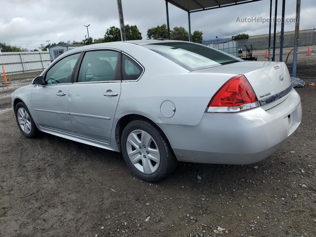 2011 Chevrolet Impala Ls Gray vin: 2G1WF5EK4B1307462