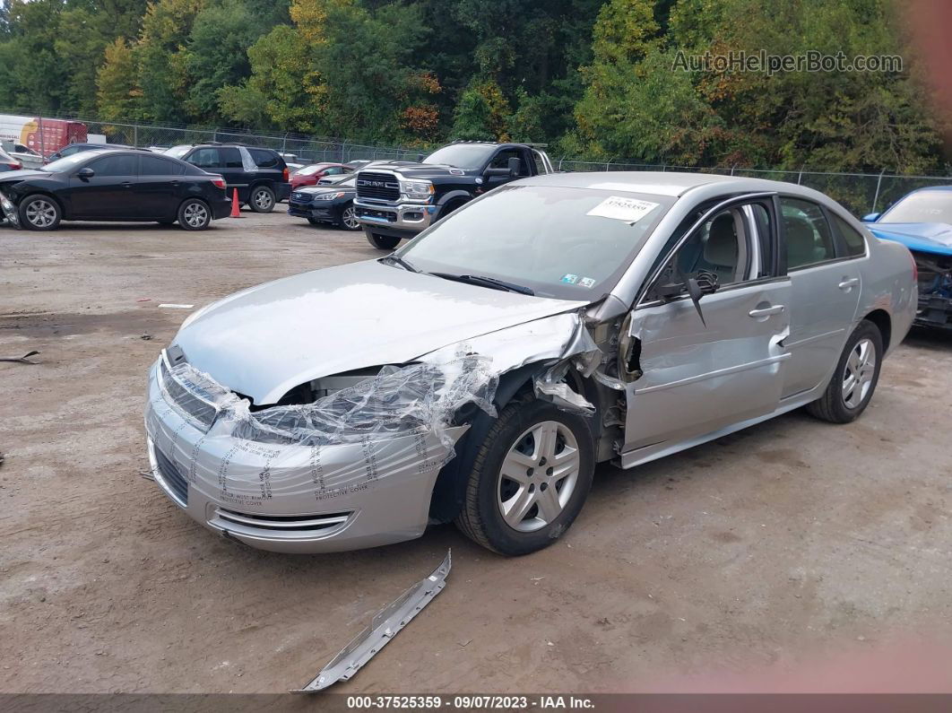 2011 Chevrolet Impala Ls Fleet Silver vin: 2G1WF5EK4B1309101