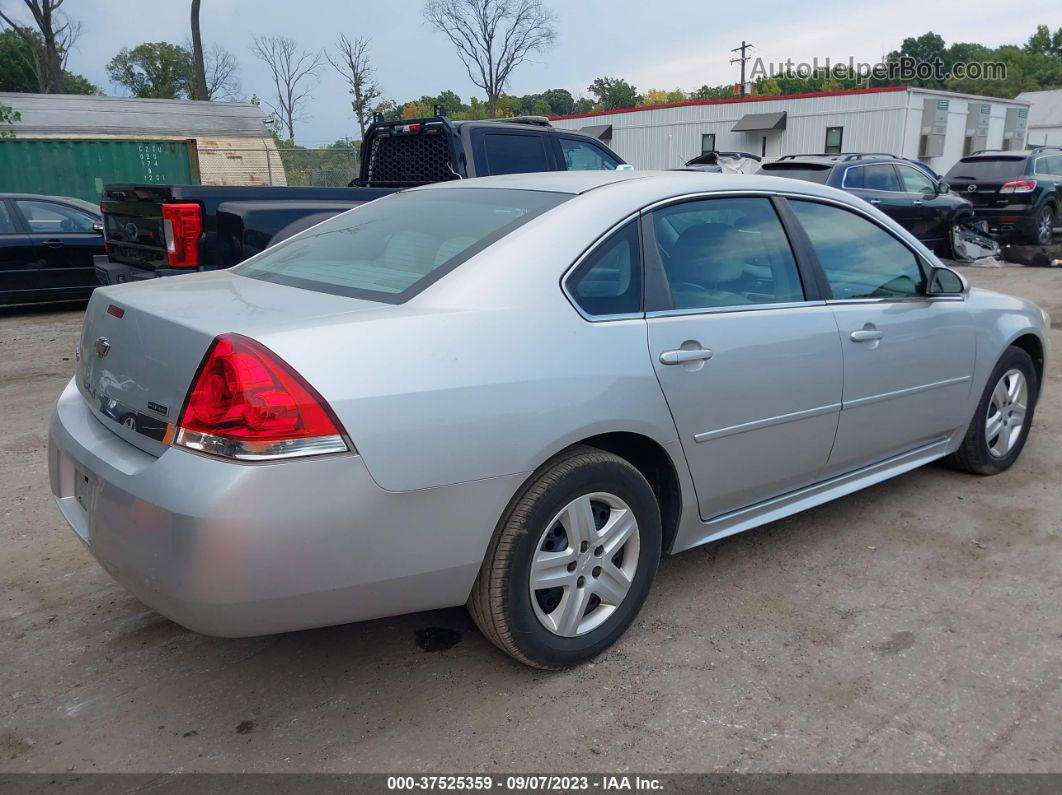 2011 Chevrolet Impala Ls Fleet Silver vin: 2G1WF5EK4B1309101