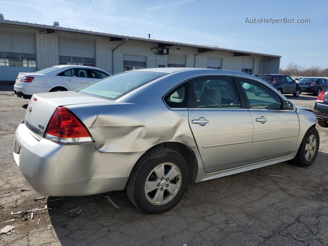 2011 Chevrolet Impala Ls Silver vin: 2G1WF5EK5B1154901