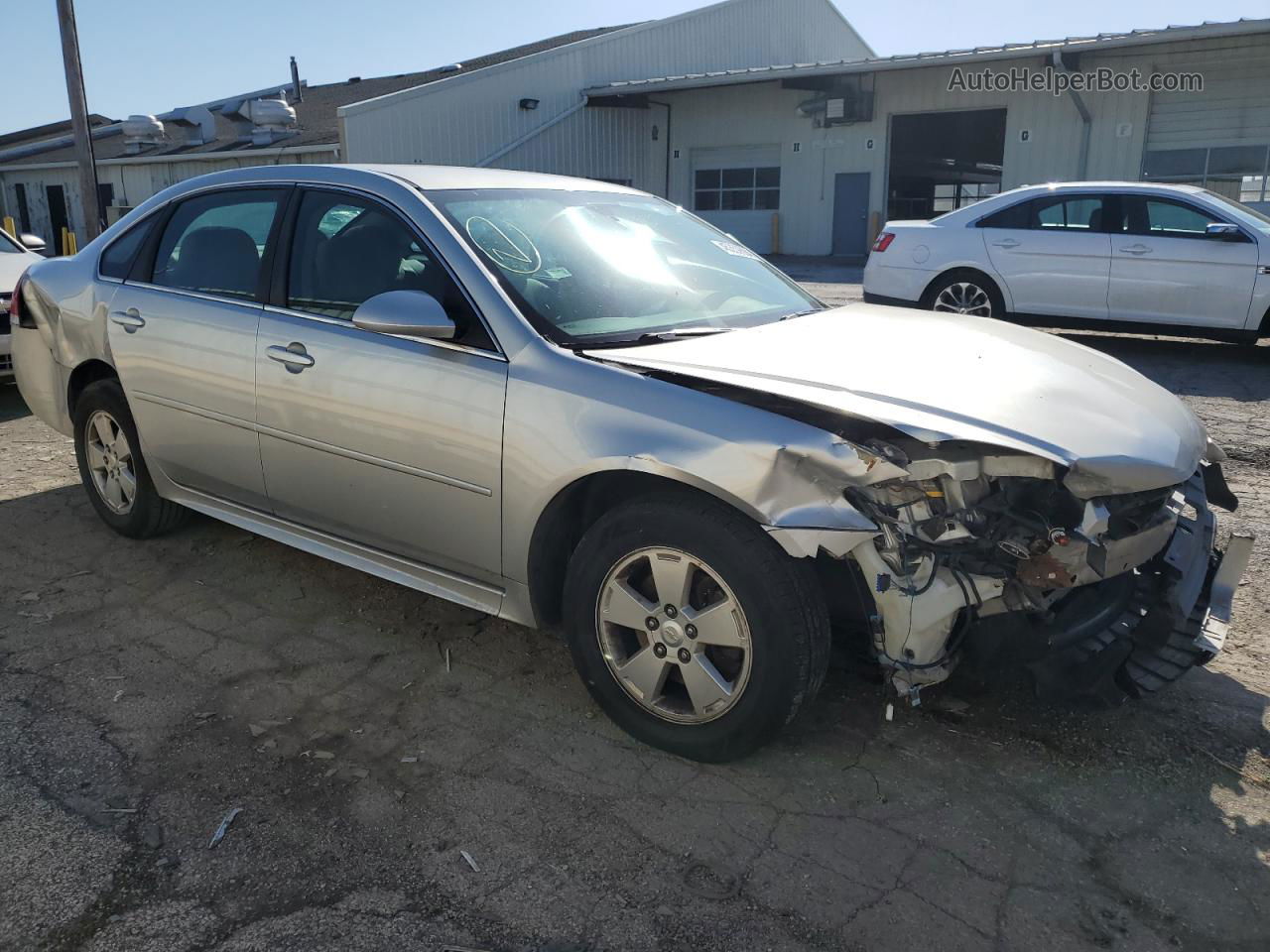 2011 Chevrolet Impala Ls Silver vin: 2G1WF5EK5B1154901