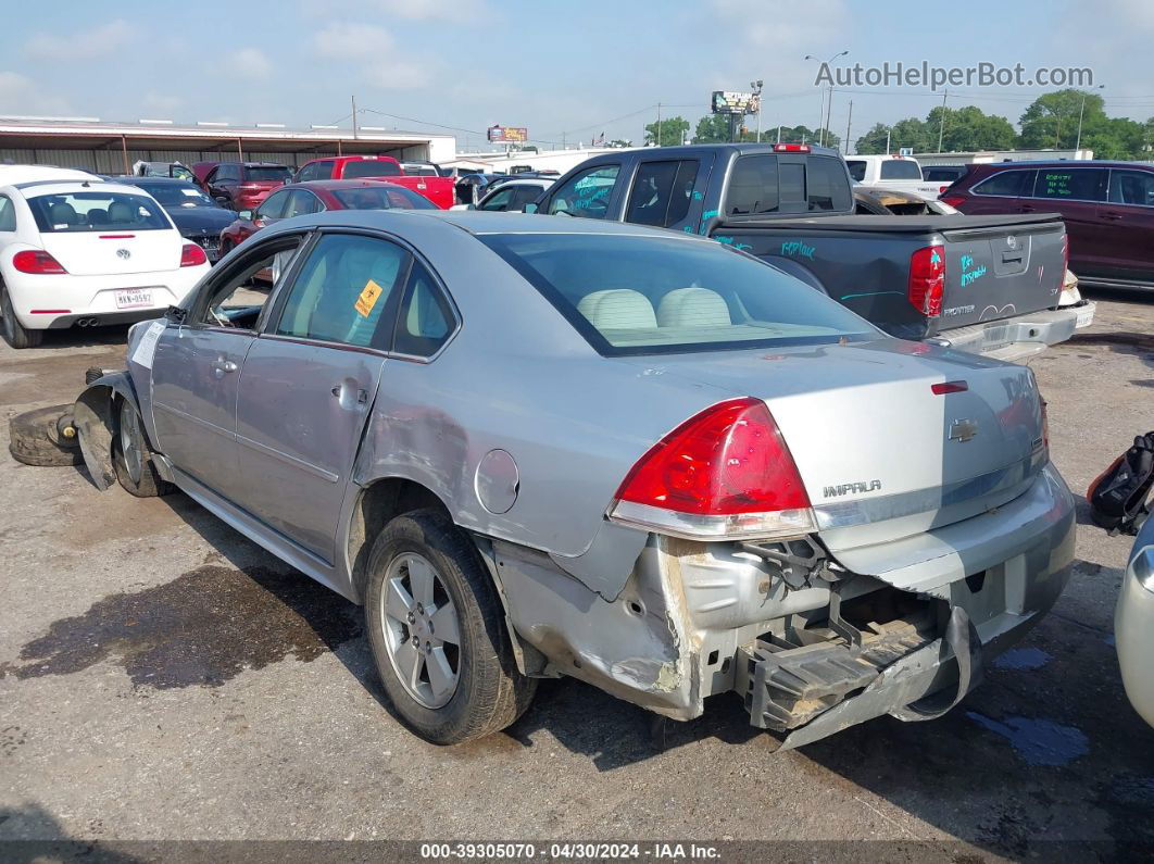 2011 Chevrolet Impala Ls Silver vin: 2G1WF5EK5B1252424