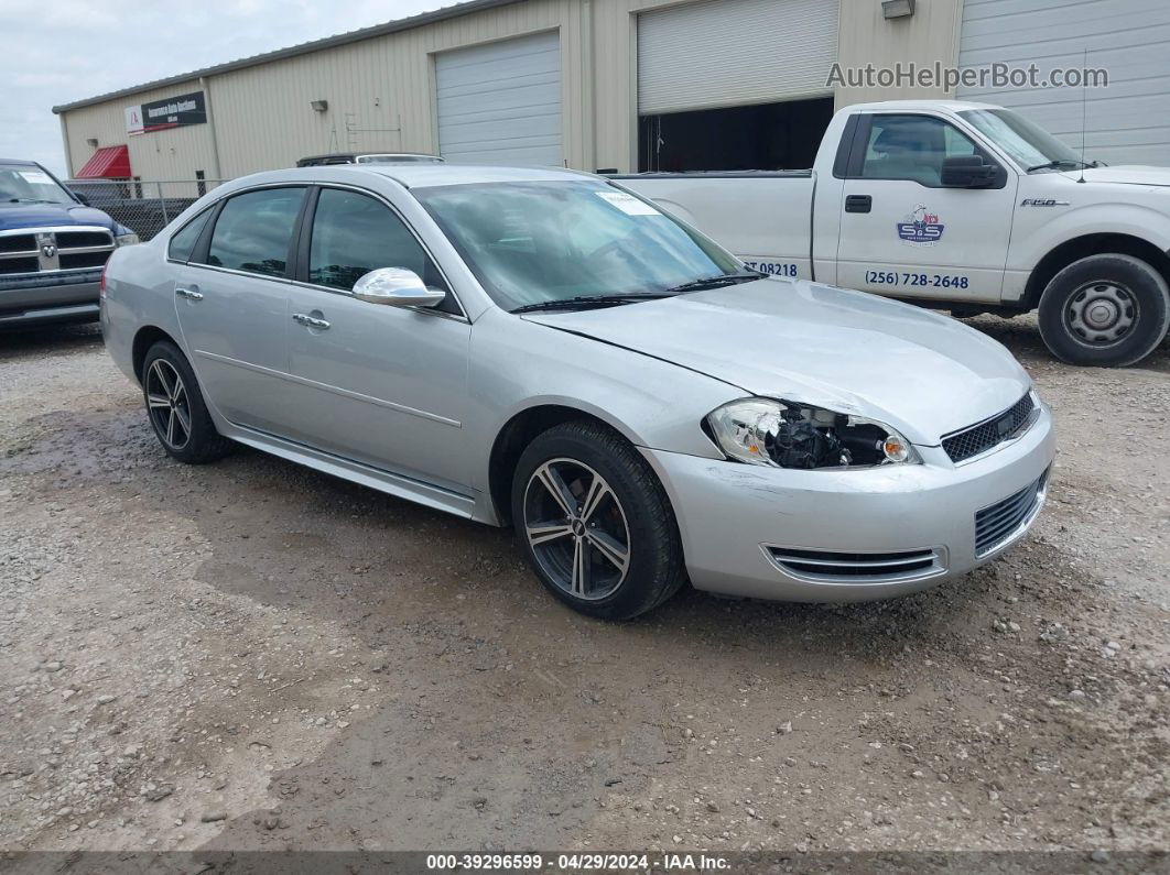 2011 Chevrolet Impala Ls Silver vin: 2G1WF5EK5B1275394