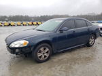 2011 Chevrolet Impala Ls Blue vin: 2G1WF5EK6B1111197