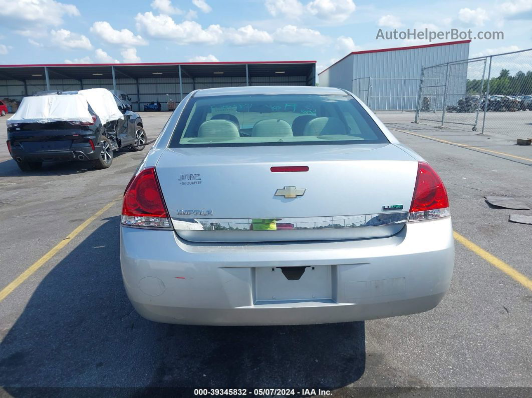 2011 Chevrolet Impala Ls Silver vin: 2G1WF5EK6B1137878