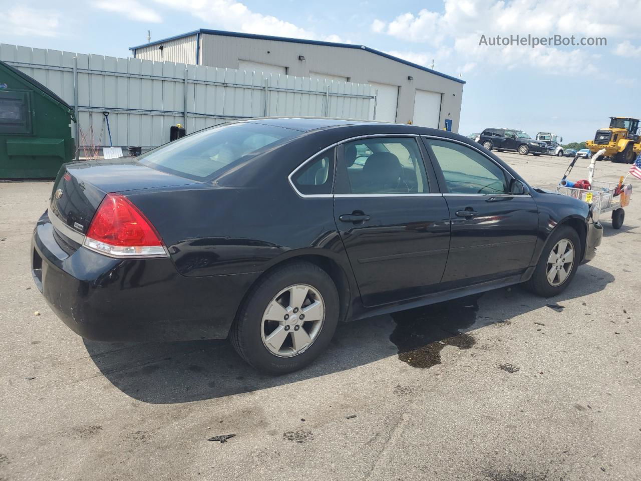 2011 Chevrolet Impala Ls Black vin: 2G1WF5EK7B1231882