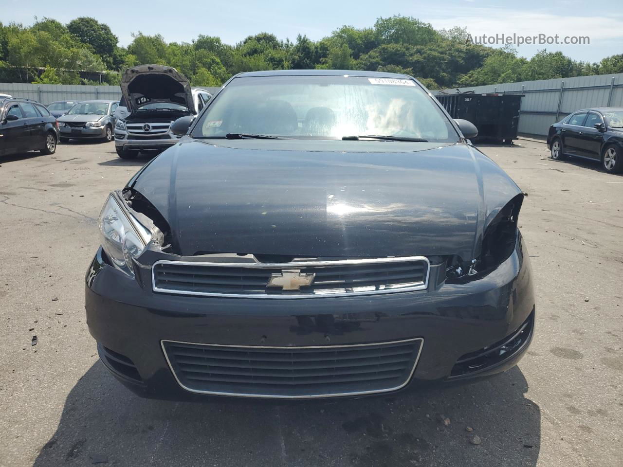 2011 Chevrolet Impala Ls Black vin: 2G1WF5EK7B1231882