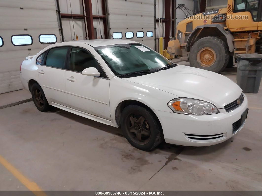 2011 Chevrolet Impala Ls White vin: 2G1WF5EK7B1295520