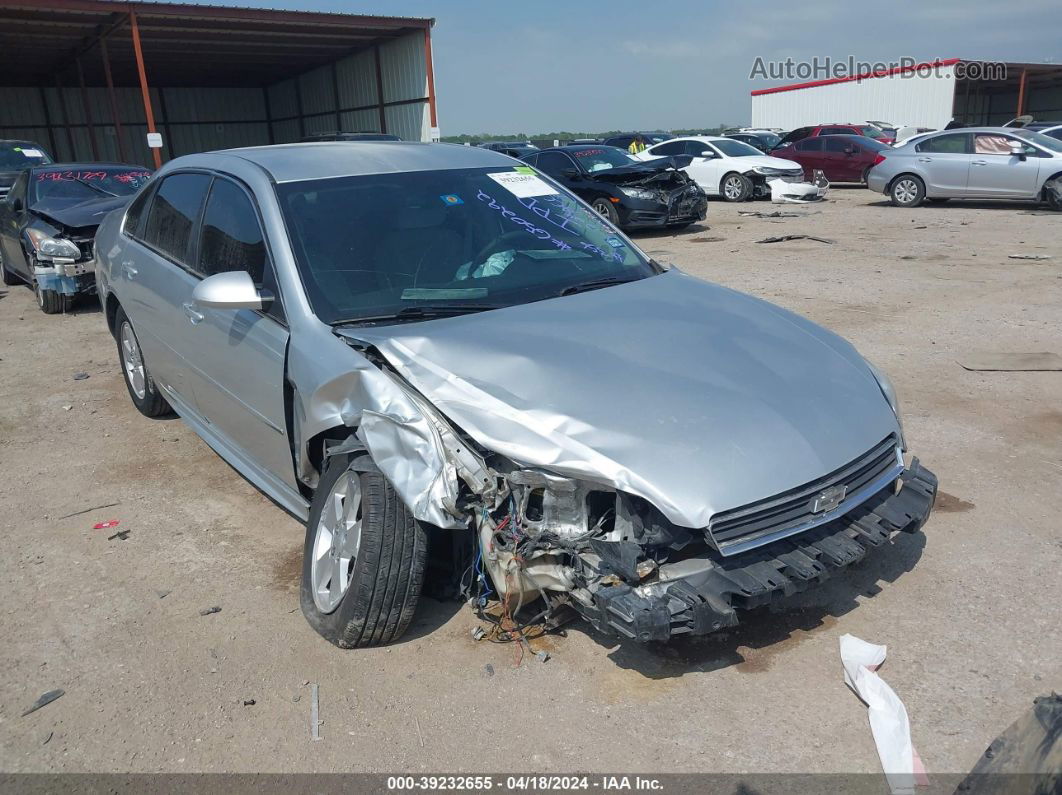 2011 Chevrolet Impala Ls Silver vin: 2G1WF5EK8B1118104