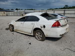 2011 Chevrolet Impala Ls White vin: 2G1WF5EK8B1124176