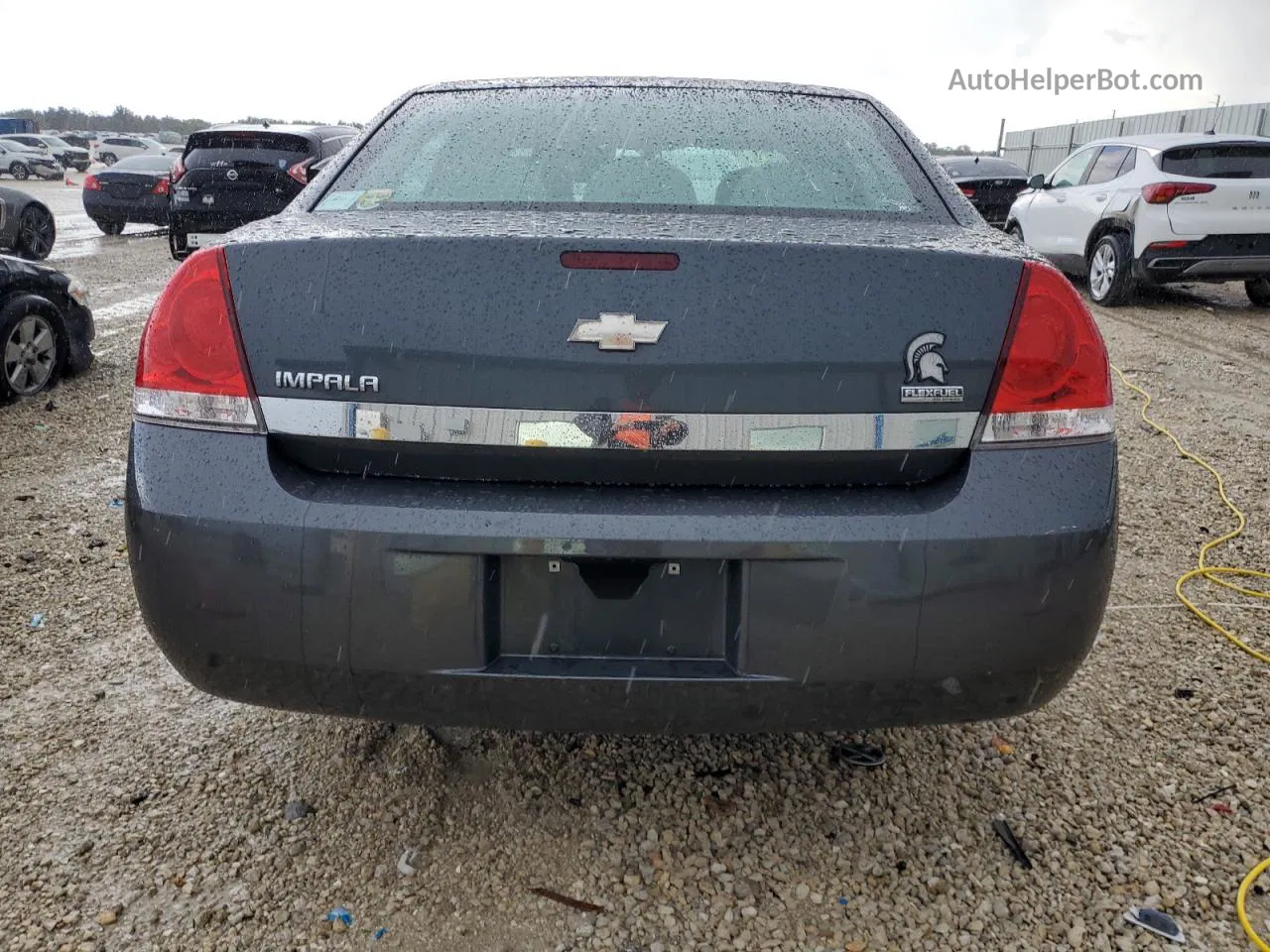 2011 Chevrolet Impala Ls Charcoal vin: 2G1WF5EK9B1240860