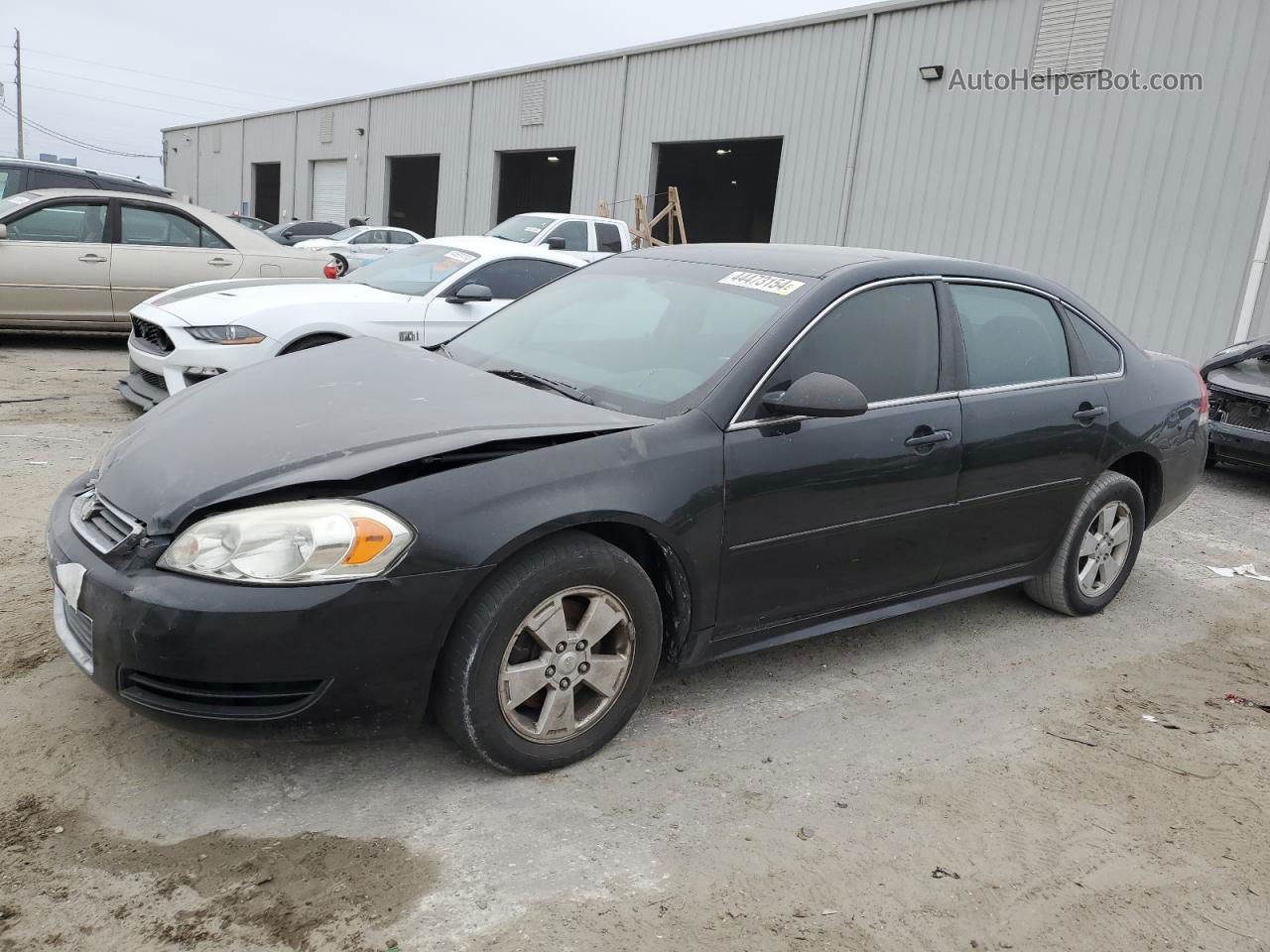 2011 Chevrolet Impala Ls Черный vin: 2G1WF5EKXB1228071