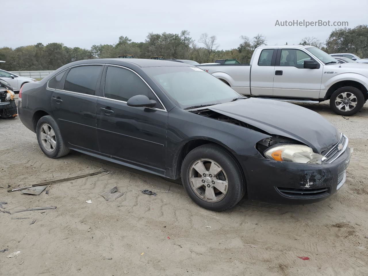 2011 Chevrolet Impala Ls Черный vin: 2G1WF5EKXB1228071