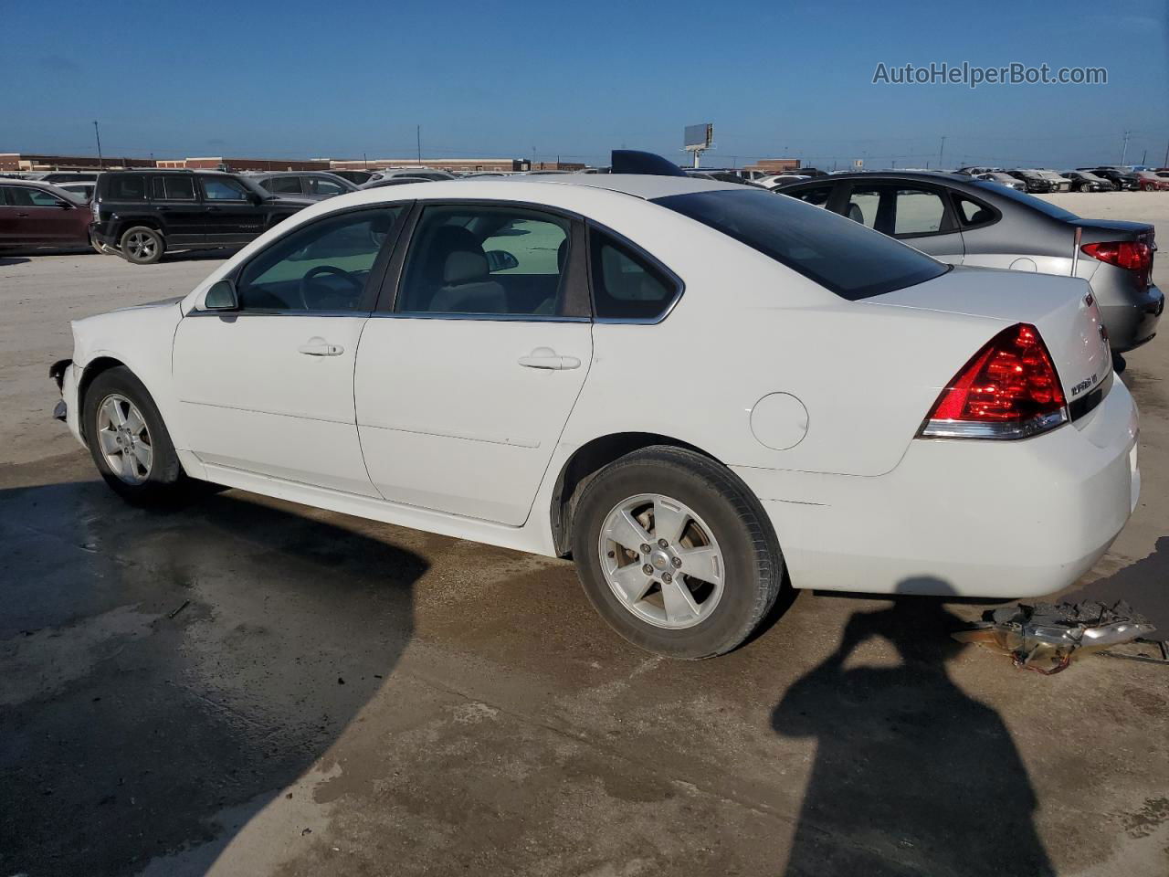 2011 Chevrolet Impala Lt White vin: 2G1WG5EK0B1113010