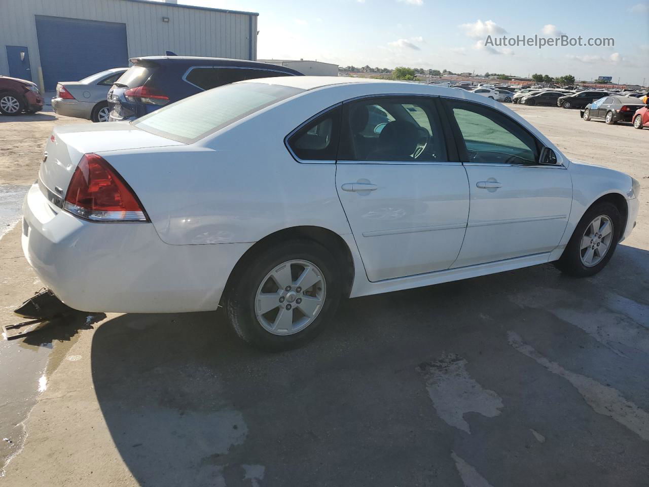 2011 Chevrolet Impala Lt White vin: 2G1WG5EK0B1113010