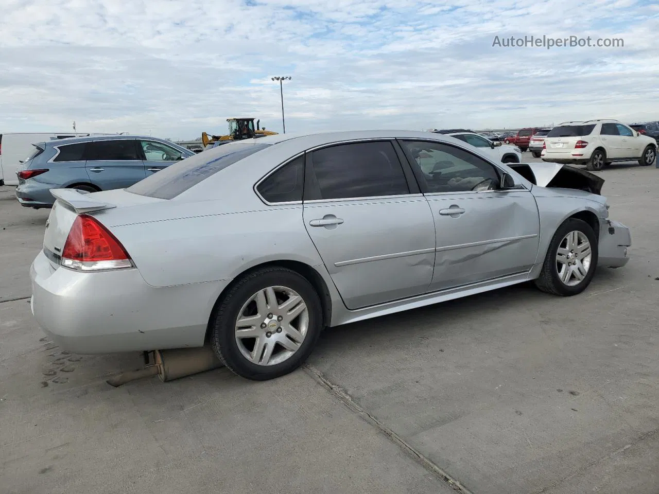 2011 Chevrolet Impala Lt Silver vin: 2G1WG5EK0B1128395