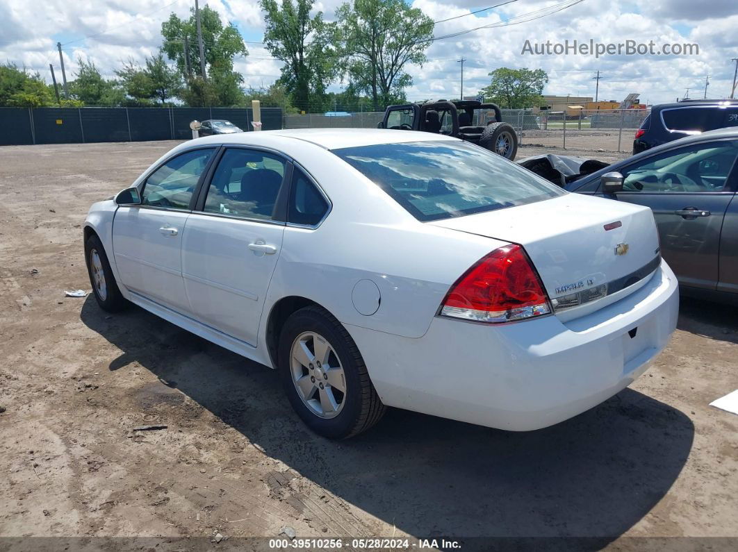 2011 Chevrolet Impala Lt White vin: 2G1WG5EK0B1130079