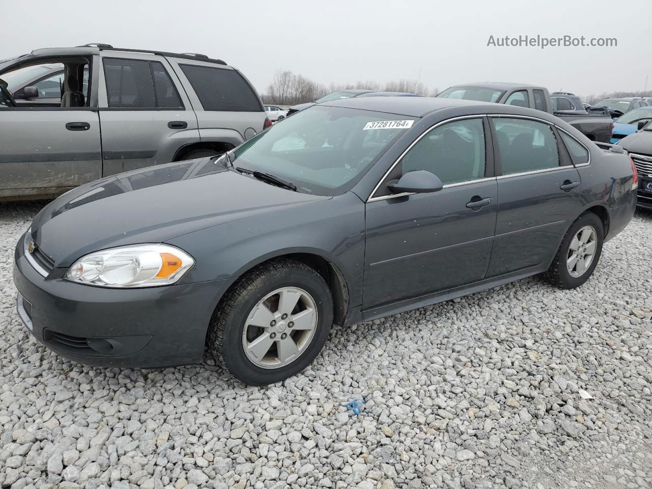 2011 Chevrolet Impala Lt Серый vin: 2G1WG5EK0B1141504