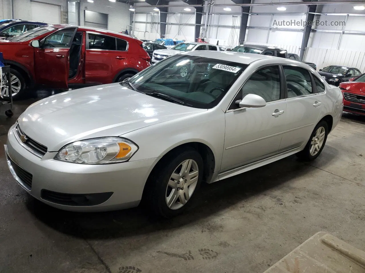 2011 Chevrolet Impala Lt Серебряный vin: 2G1WG5EK0B1182134