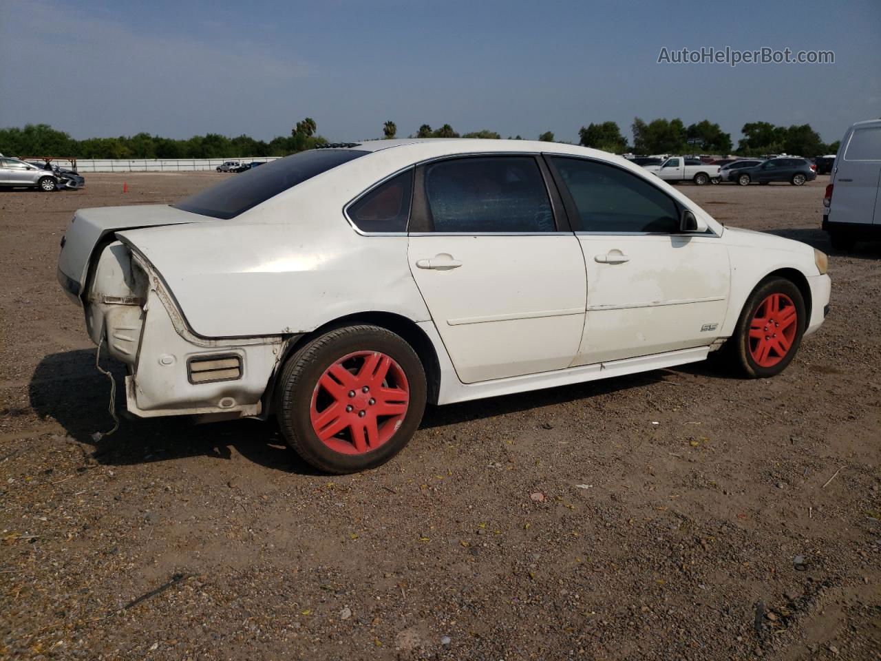 2011 Chevrolet Impala Lt White vin: 2G1WG5EK0B1223846