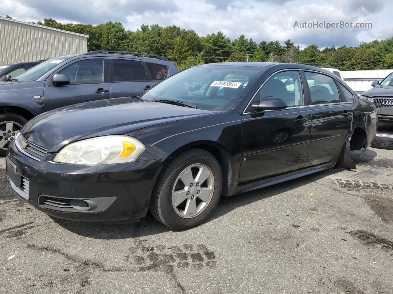 2011 Chevrolet Impala Lt Black vin: 2G1WG5EK0B1247306